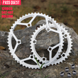 Load image into Gallery viewer, 130BCD (5-bolt HOLLOW) 2X Sprocket Round Road Bike Foldable Bicycle 11-12 speed Gravel bike