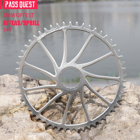 RACE FACE (3mm offset ) Hollow Round Narrow Wide Chainring 40-54T