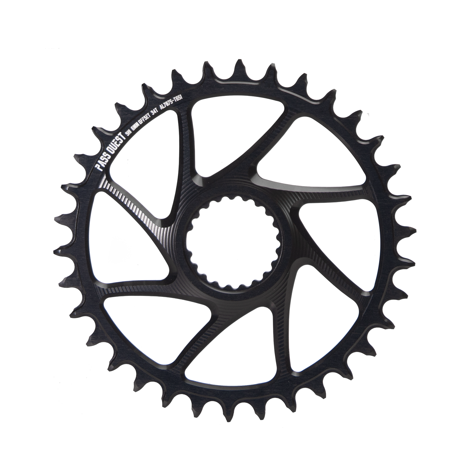 SHIMANO (6mm offset) Round Hollow Narrow Wide Chainring 28-36T