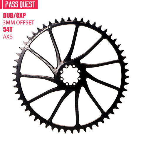 SRAM Force 8 Bolt (3mm offset) AXS Round Narrow Wide Chainring 40-54T