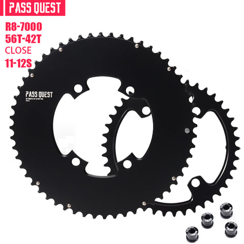 SHIMANO R110BCD 2X R8000 R7000 Sprocket AERO Round Road bike Gravel bike