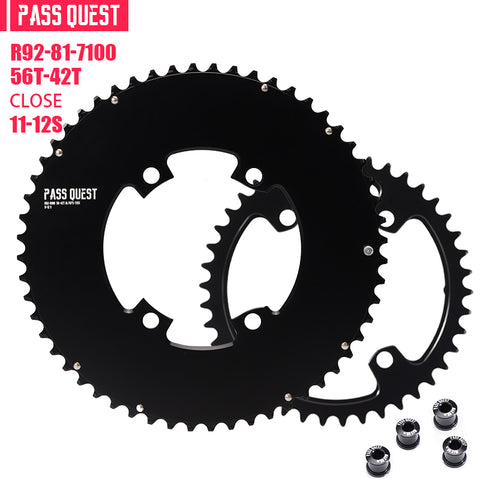 110BCD 2X R9200 R8100 R7100 Sprocket AERO Crankshaft set Road bike Gravel bike 11-12S