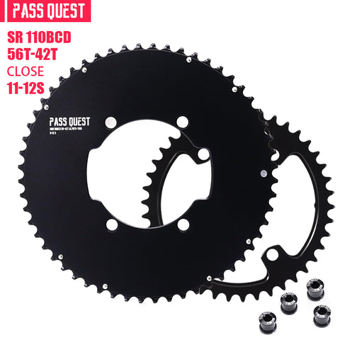 SRAM SRM 110BCD 2X Sprocket AERO Road bike Gravel bike 11-12s