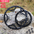 Load image into Gallery viewer, 130BCD (5-bolt HOLLOW) 2X Sprocket Round Road Bike Foldable Bicycle 11-12 speed Gravel bike
