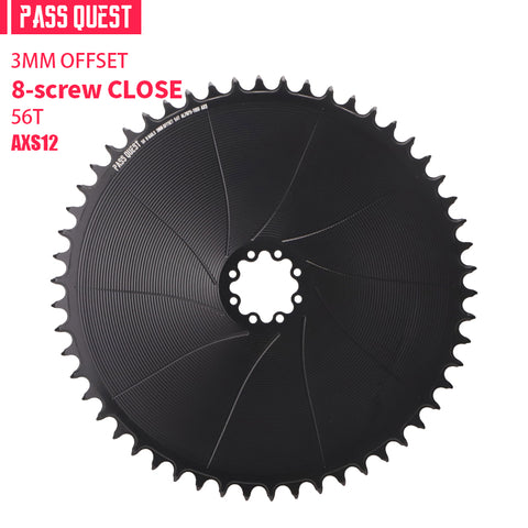 SRAM 8 Bolt ( 3mm offset) GRAVEL/ROAD AXS XX SL Narrow Wide Chainring