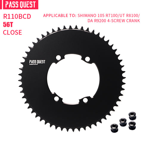 SHIMANO 110BCD R9200 R8100 R7100 AERO Round Narrow Wide Chainring