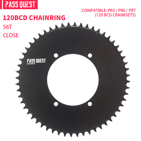SENICX X120BCD (4-bolt AERO) Round Narrow Wide Chainring