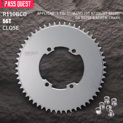 SHIMANO 110BCD R9200 R8100 R7100 AERO Round Narrow Wide Chainring