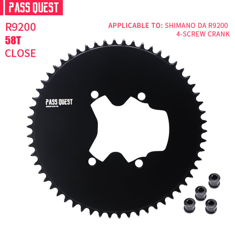 SHIMANO 110BCD R9200 R8100 Completely closed Narrow Wide Chainring