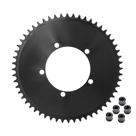PASS QUEST SPRILL 3mm offset 110BCD (5-bolt AERO) Round Narrow Wide Chainring