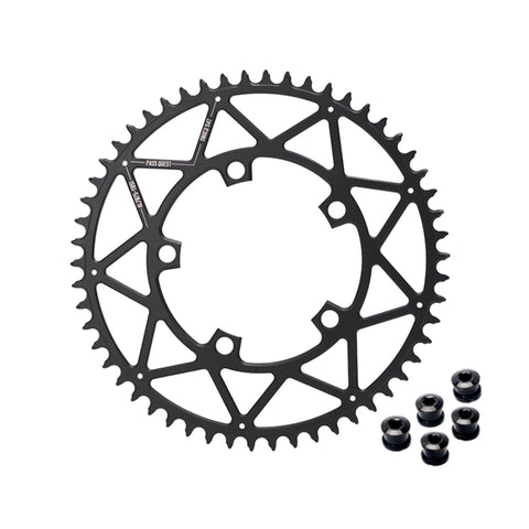 110BCD (5-bolt Hollow) Round Hollow Road Bike Narrow Wide Chainring