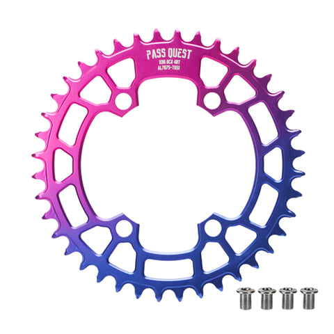 PASS QUEST Non-Standard 96BCD For Shimano Round Narrow Wide Chainring