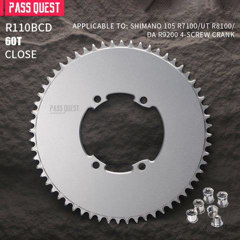SHIMANO 110BCD R9200 R8100 R7100 AERO Round Narrow Wide Chainring