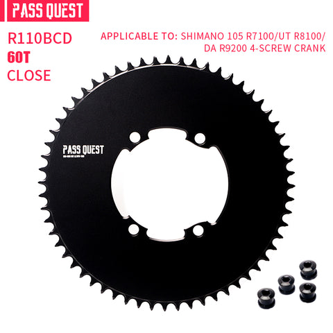 SHIMANO 110BCD R9200 R8100 R7100 AERO Round Narrow Wide Chainring