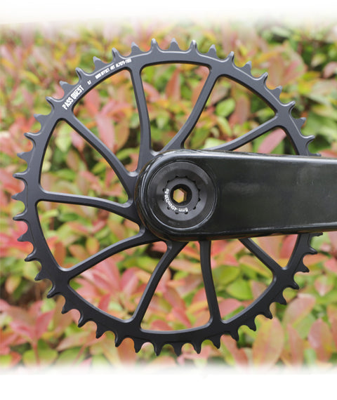 RACE FACE (0mm offset) Round Hollow Narrow Wide Chainring 30-48T