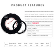 Load image into Gallery viewer, ROTOR 110BCD 2X Sprocket AERO crankshaft set Road bike Gravel bike