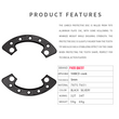 Load image into Gallery viewer, PASS QUEST Tooth guard for 104BCD M780 M610 670 street bicycle street climbing Dirt Bike MTB