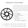 Load image into Gallery viewer, ROTOR (3mm offset ) Round Narrow Wide Chainring
