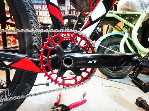 PASS QUEST Non-Standard 96BCD For Shimano Round Narrow Wide Chainring