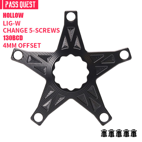 PASS QUEST White Industry Special Spider Modified Parts 30 Series Square Hole Crank Folding Bike