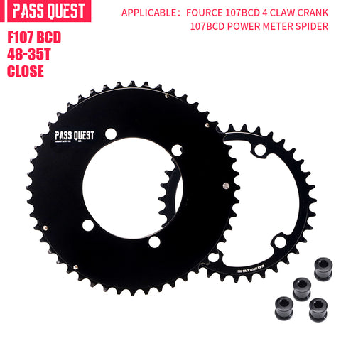 SRAM FORCE 107BCD 2X Sprocket AERO Road bike Gravel bike 12s