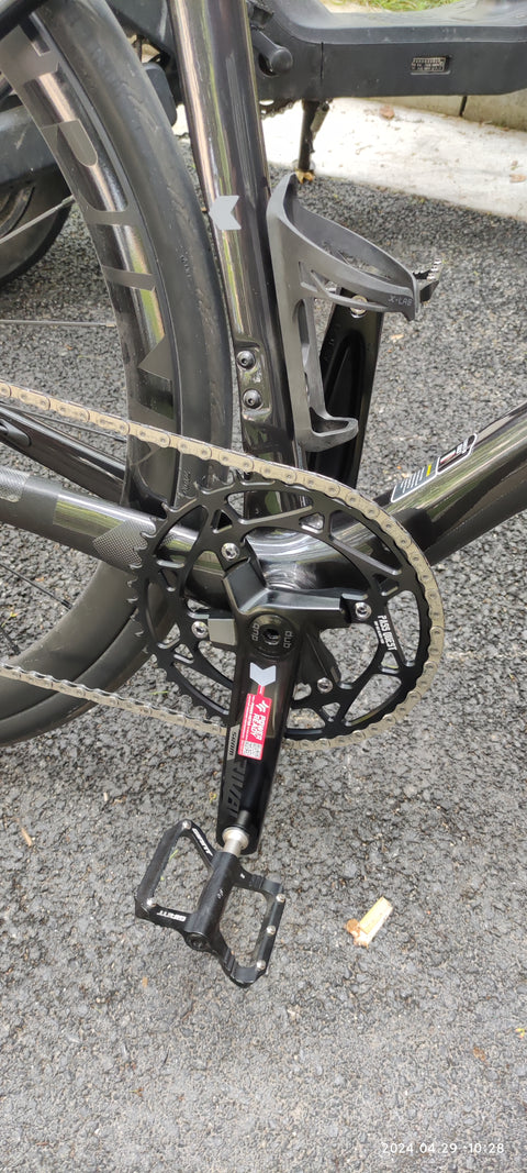 PASS QUEST For SRAM RIVAL 107BCD (4-bolt) Round Narrow Wide Chainring
