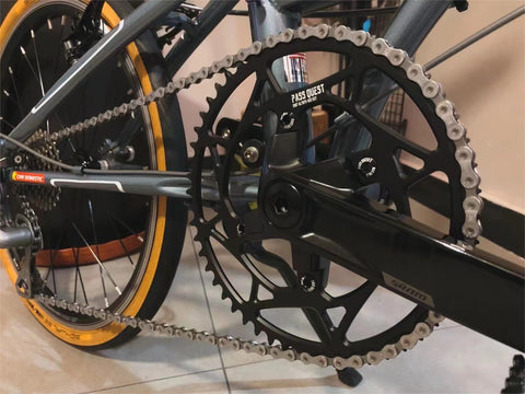 PASS QUEST For SRAM RIVAL 107BCD (4-bolt) Round Narrow Wide Chainring