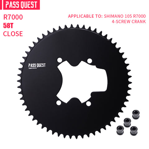 SHIMANO 110BCD R9100 R8000 R7000 Completely Aero Narrow Wide Chainring