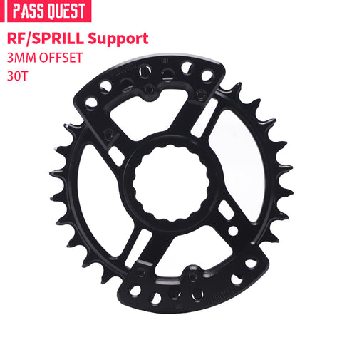 PASS QUEST specification narrow wide tooth belt guard plate/shimano/race face/easton