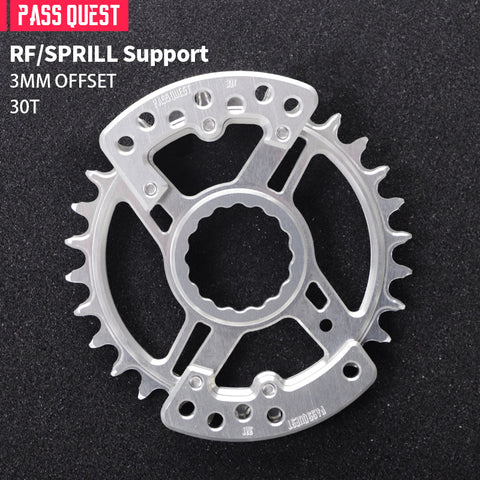 PASS QUEST specification narrow wide tooth belt guard plate/shimano/race face/easton