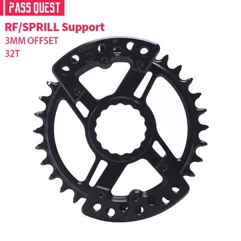 PASS QUEST specification narrow wide tooth belt guard plate/shimano/race face/easton