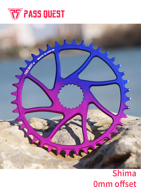 SHIMANO M7100 M8100 M9100(0mm offset) Round Narrow Wide Chainring