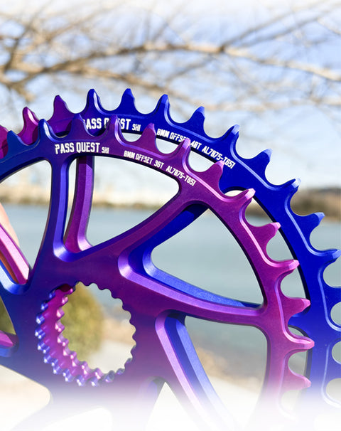 SHIMANO M7100 M8100 M9100(0mm offset) Round Narrow Wide Chainring