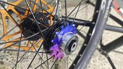 PASS QUEST Soil Slope Bicycle Singled Flywheel For Shimano 10S Chain
