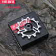 Load image into Gallery viewer, Bike Jockey Wheel Narrow Wide Tooth Derailleur Pulley Plastic Resin POM Gear Guide Roller Bike Derailleur