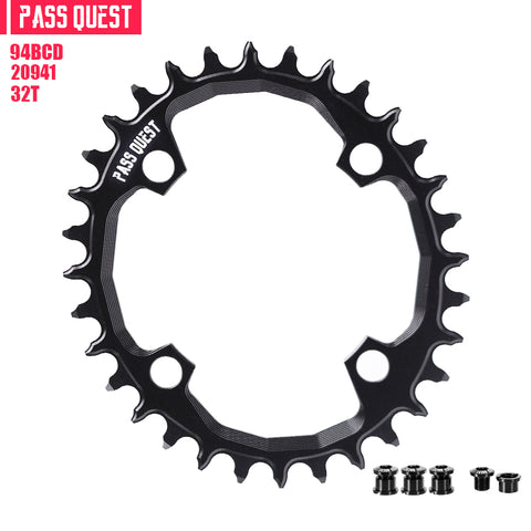 PASS QUEST For SRAM 94 BCD Oval Narrow Wide Chainring