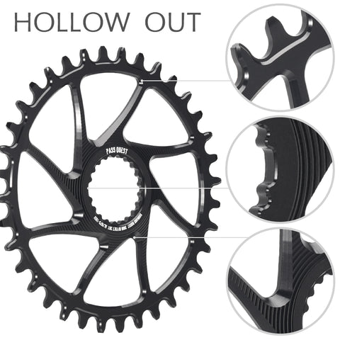 SHIMANO BOOST (3mm offset) Oval Narrow Wide Chainring