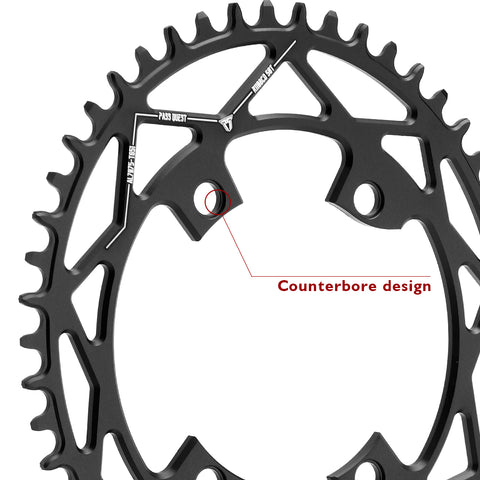 SHIMANO 110BCD R8000 R7000 (4-bolt ) Oval Hollow Narrow Wide Chainring