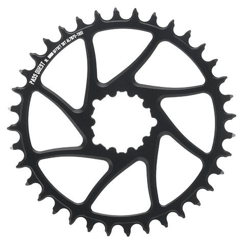 SRAM 3 Bolt (0mm offset) Round Hollow Narrow Wide Chainring 30-48T