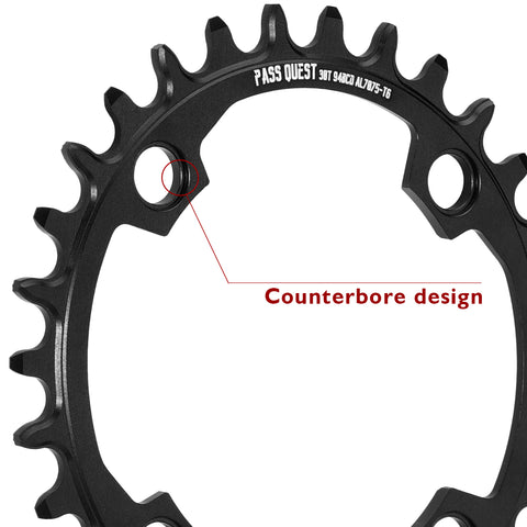 SRAM 94 BCD Round Narrow Wide Chainring
