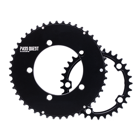 110BCD (5-bolt AERO) 2X Sprocket Round Road Bike Foldable Bicycle 11/12 speed