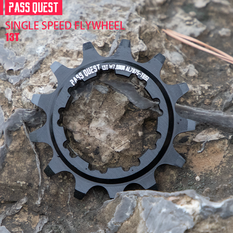 PASS QUEST Soil Slope Bicycle Singled Flywheel For Shimano 10S Chain