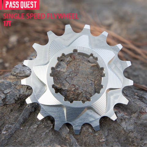 PASS QUEST Soil Slope Bicycle Singled Flywheel For Shimano 10S Chain