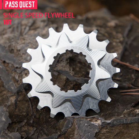 PASS QUEST Soil Slope Bicycle Singled Flywheel For Shimano 10S Chain