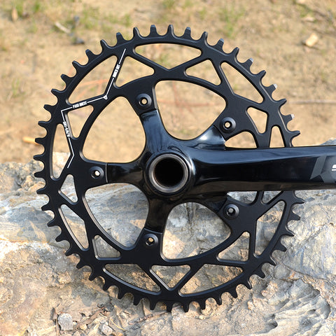 110 BCD (5-bolt Oval) Hollow Road Bike Folding Bike Narrow Wide Chainring