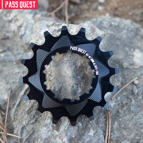 PASS QUEST Soil Slope Bicycle Singled Flywheel For Shimano 10S Chain