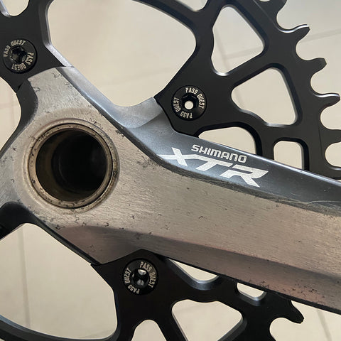 PASS QUEST For SHIMANO 88BCD Hollow Round Narrow Wide Chainring