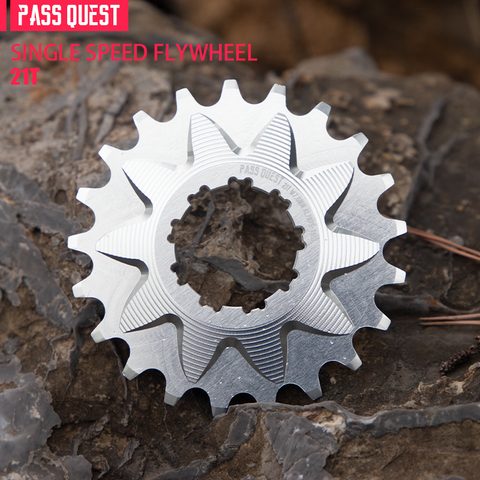 PASS QUEST Soil Slope Bicycle Singled Flywheel For Shimano 10S Chain