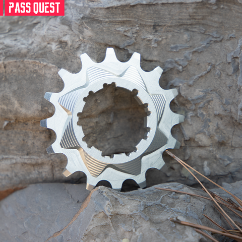 PASS QUEST Soil Slope Bicycle Singled Flywheel For Shimano 10S Chain