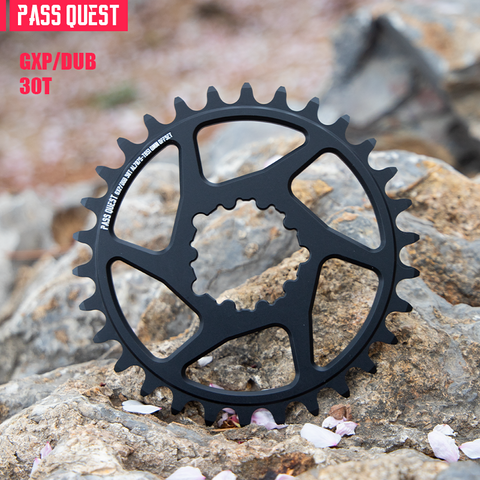 PASS QUEST 104BCD and SRAM 3 Bolt single speed chainring DJ dedicated